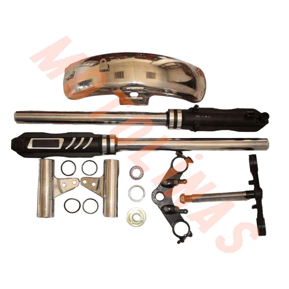 ÖN AMORTİSÖR FULL SET [43mm] - 3 TEKER EBİKE MODEL UYUMLU