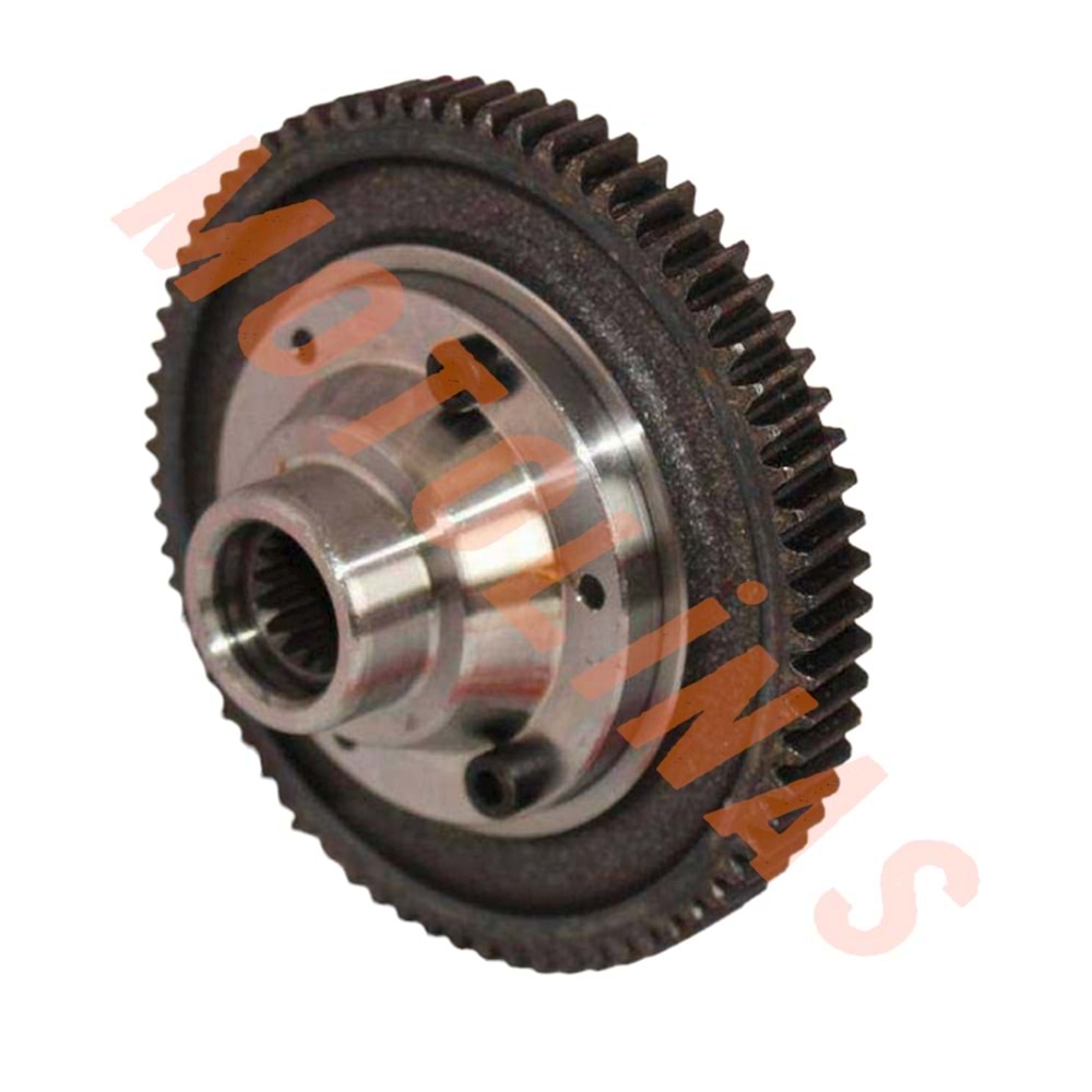 AKS MİLİ DİŞLİSİ [3 BAĞLANTI / 16 DİŞ] 3 TEKER EBİKE MODEL UYUMLU
