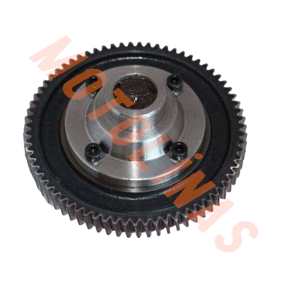 AKS MİLİ DİŞLİSİ [6 BAĞLANTI / İNCE PASO ] 3 TEKER EBİKE MODEL UYUMLU