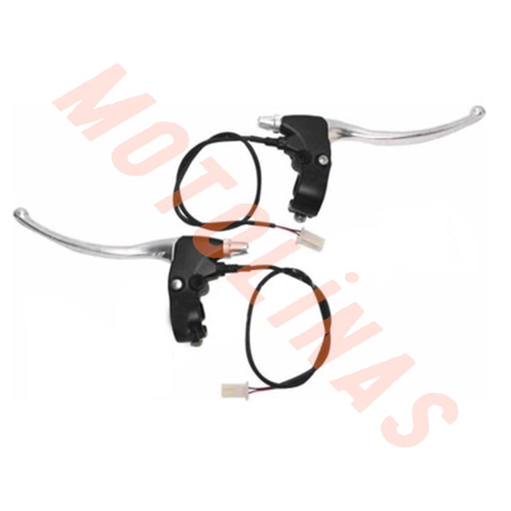 ALÜMİNYUM FREN KOLU SETİ [STMAX - EKOBİS - MUHTELİF] E-BIKE