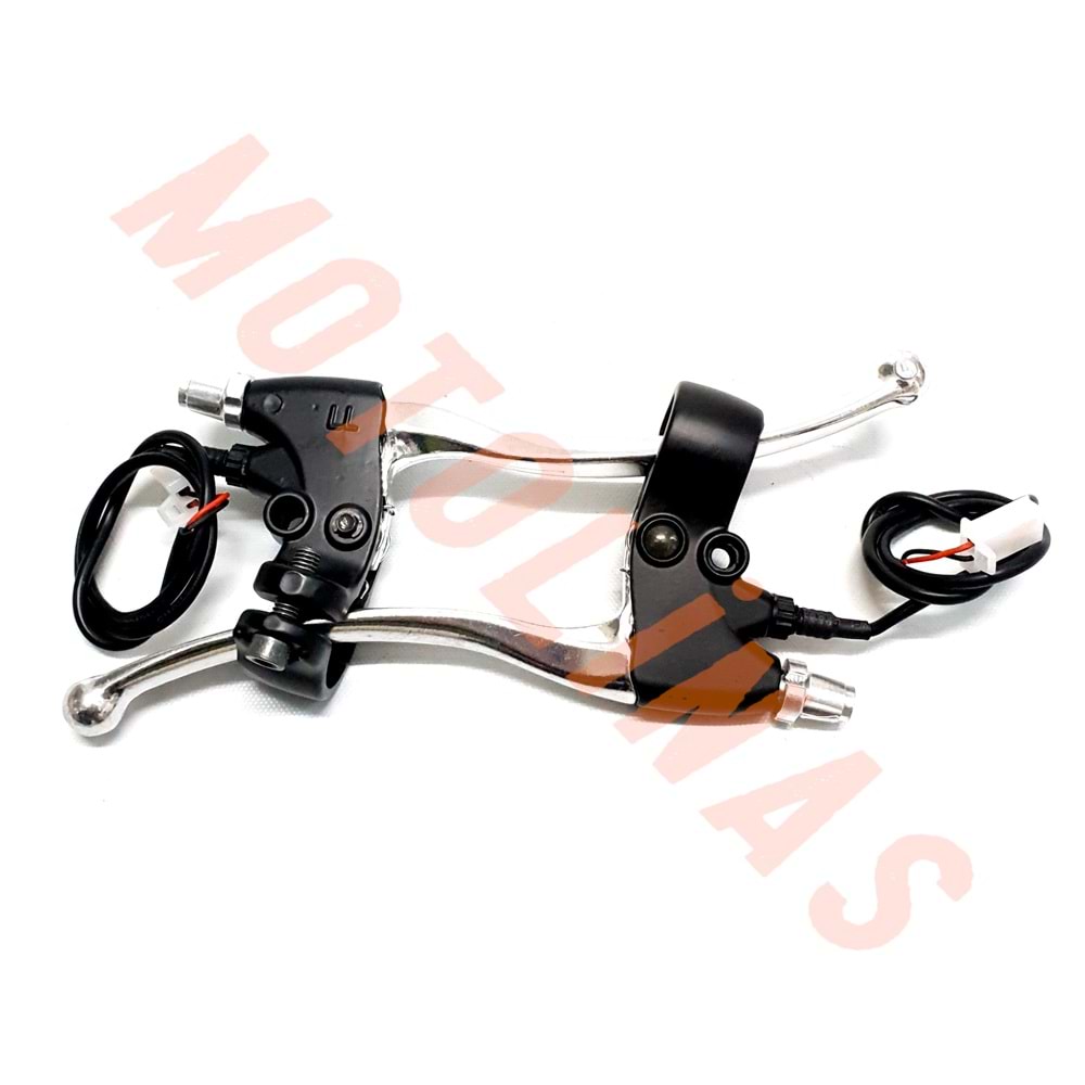 ALÜMİNYUM FREN KOLU SETİ [STMAX - EKOBİS - MUHTELİF] E-BIKE
