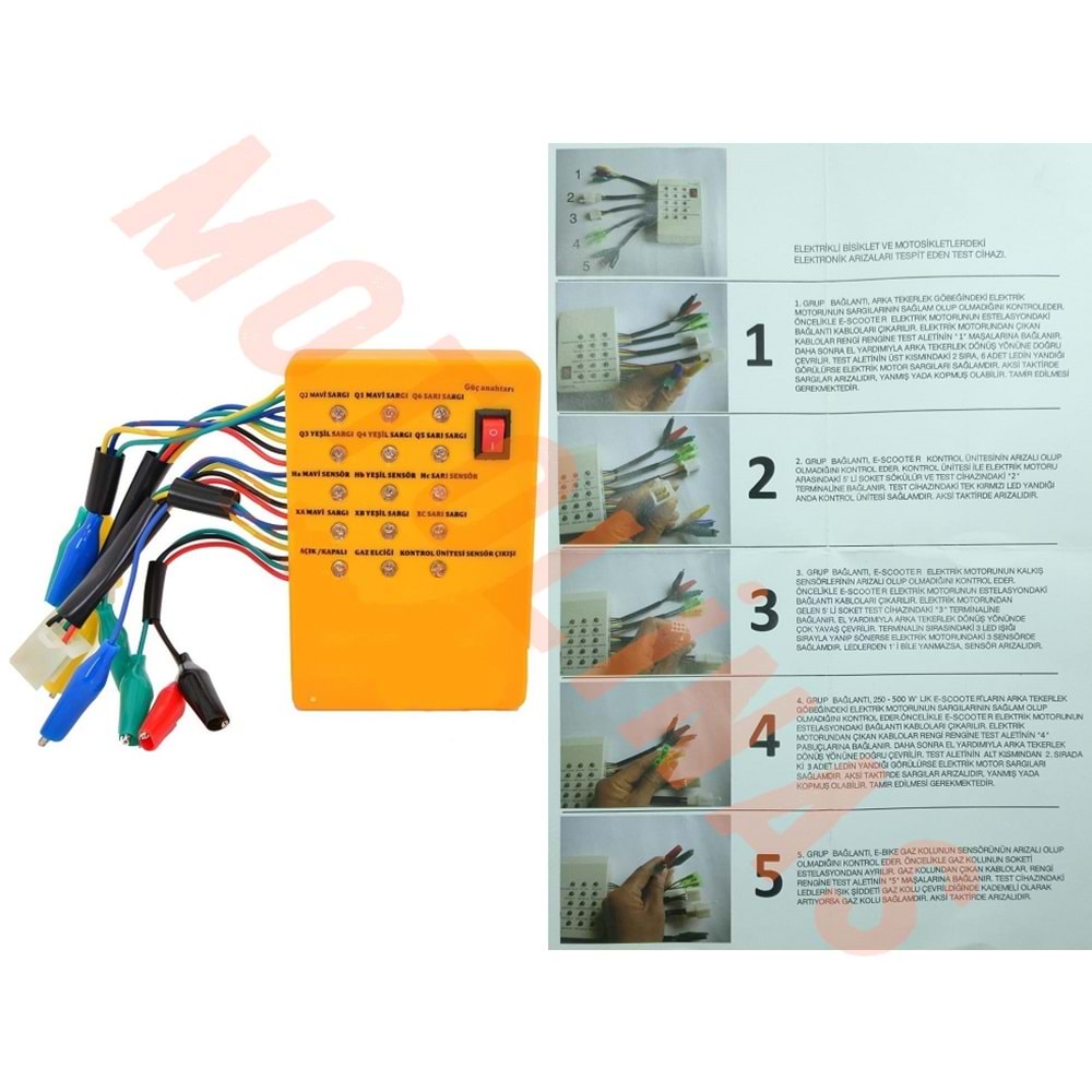 ELEKTRİKLİ BİSİKLET ARIZA TESPİT CİHAZI