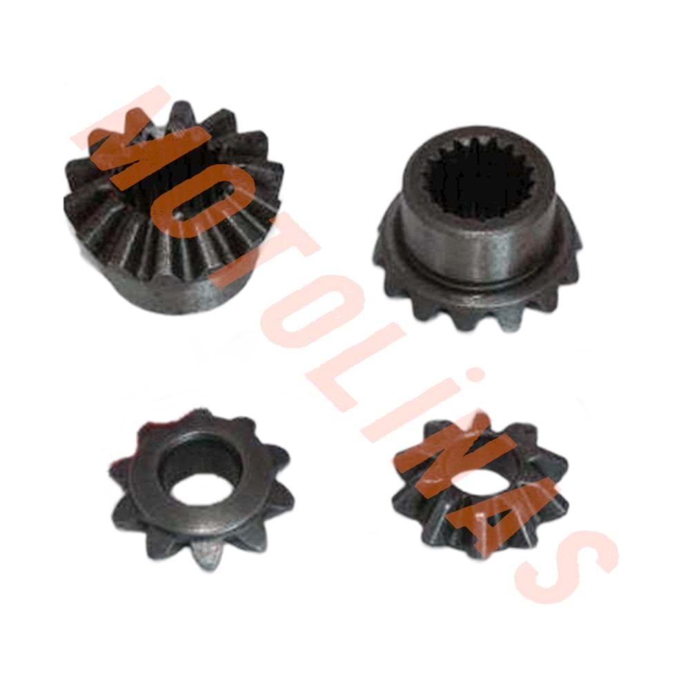 DAFRANSİYEL DİŞLİ SETİ 4lü 16/14T - AYDER 3 TEKER EBİKE MODEL UYUMLU