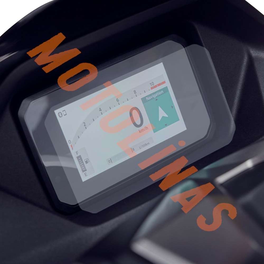 KİLOMETRE KORUYUCU CAM FİLM ŞEFFAF GP KOMPOZİT - HONDA FORZA 250 2025-2026