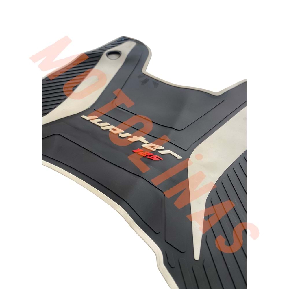 PASPAS SİLİKON KAYMAZ TABAN BEYAZ - TVS JUPİTER 125cc