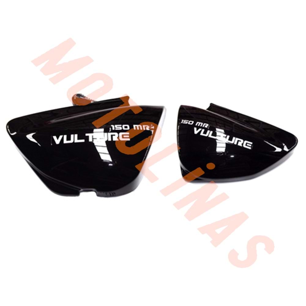 YAN KAPAK TAKIM SİYAH - MONDİAL VULTURE MR150