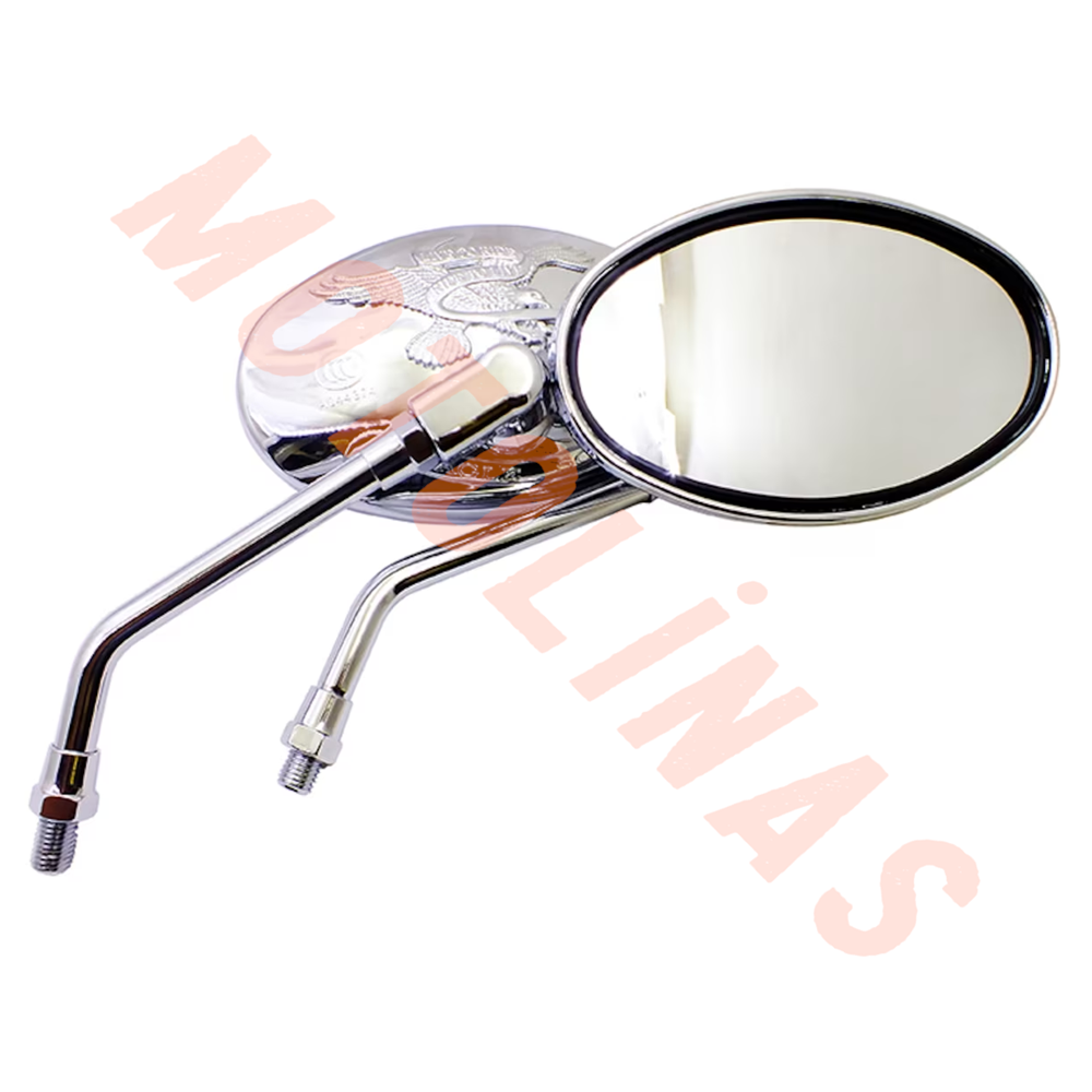 AYNA 10MM QY124 KARTAL DESEN NİKEL - UNİVERSAL