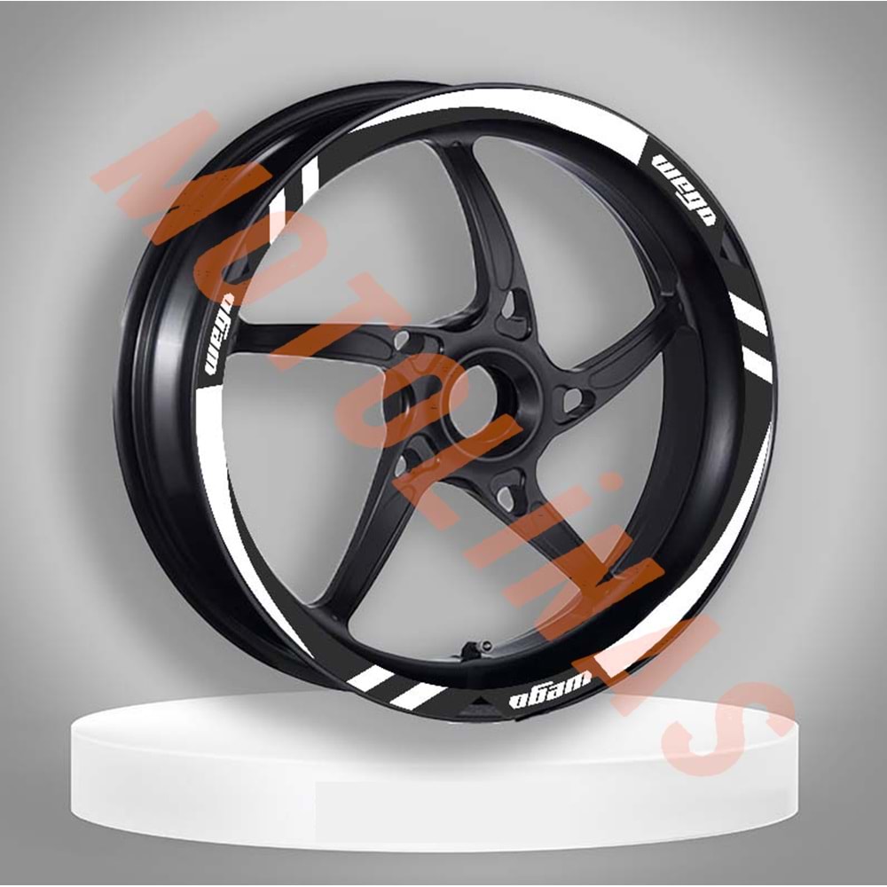 JANT ŞERİDİ BEYAZ - TVS WEGO 110 2012-22 UYUMLU