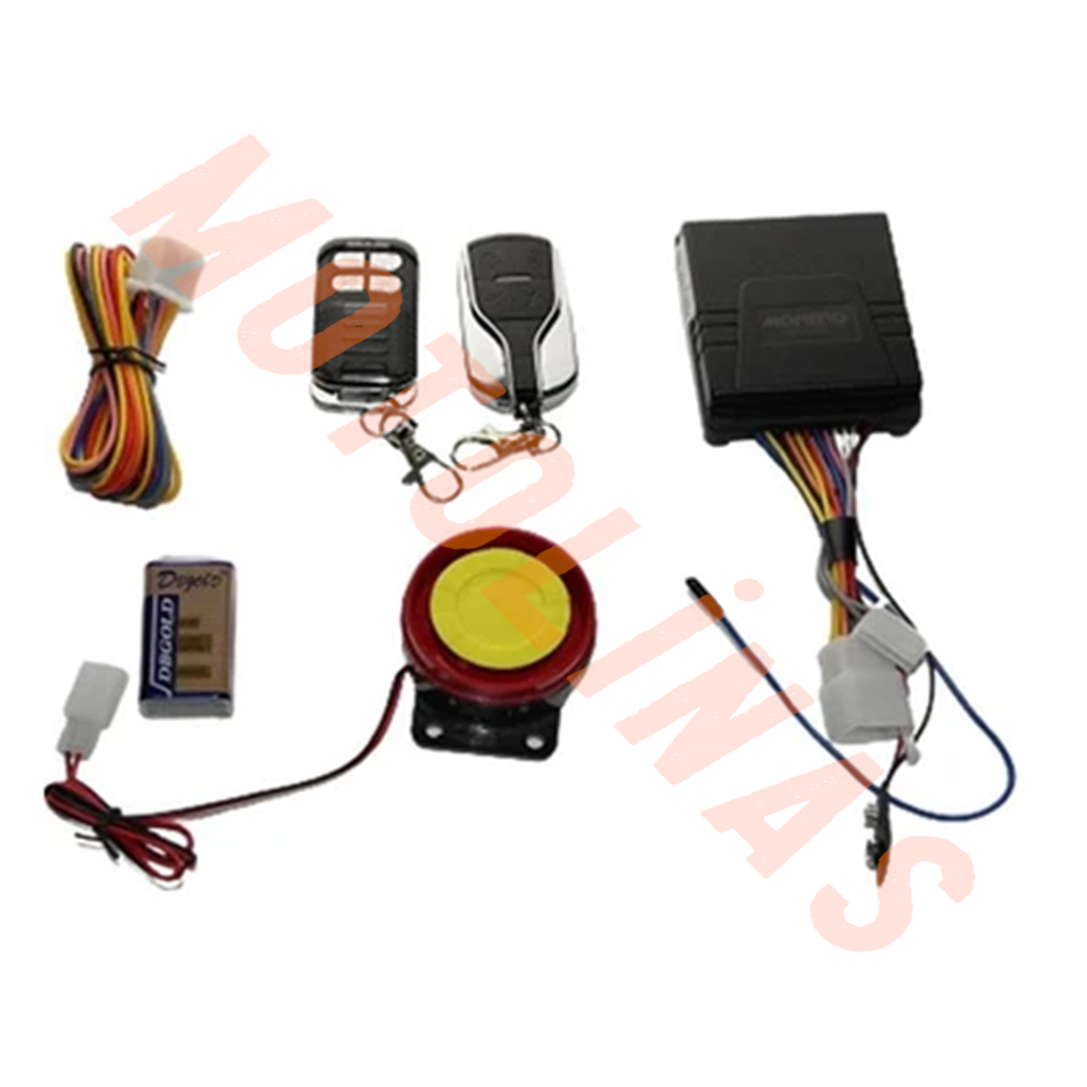 MOTOSİKLET ALARM SETİ [PİLLİ]- MONERO