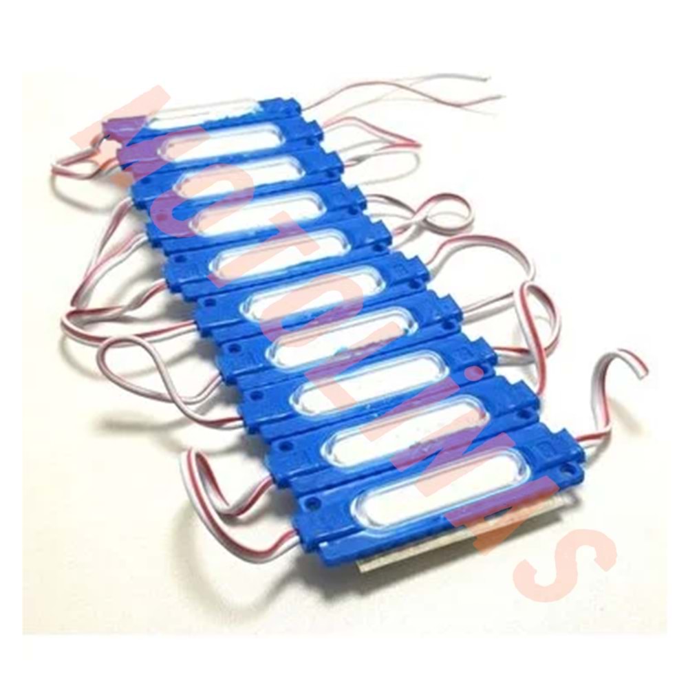 PARMAK LAMBA MODÜL LED MAVİ [COB LED] 10 LU PAKET FİYAT