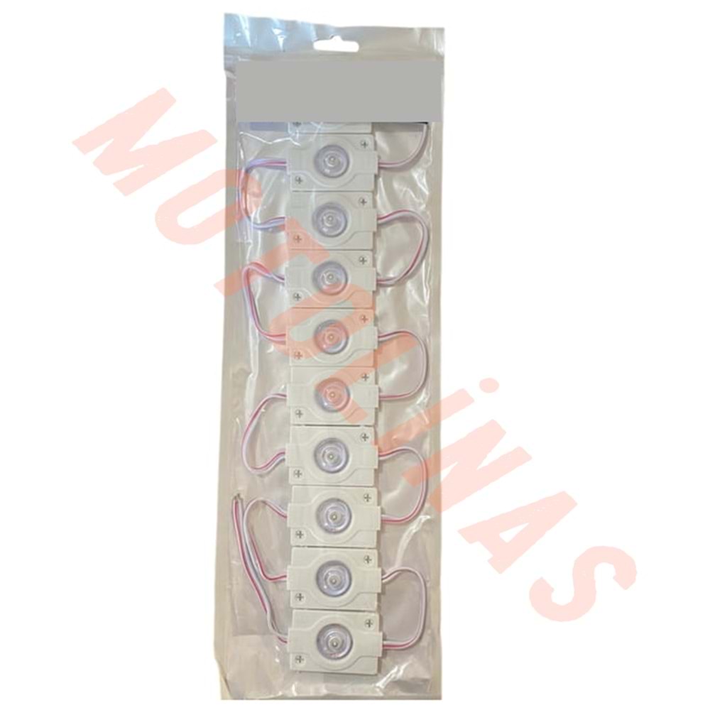 PARMAK LAMBA MODÜL LED BEYAZ [TEK BÜYÜK MERCEKLİ] 10 LU PAKET FİYAT