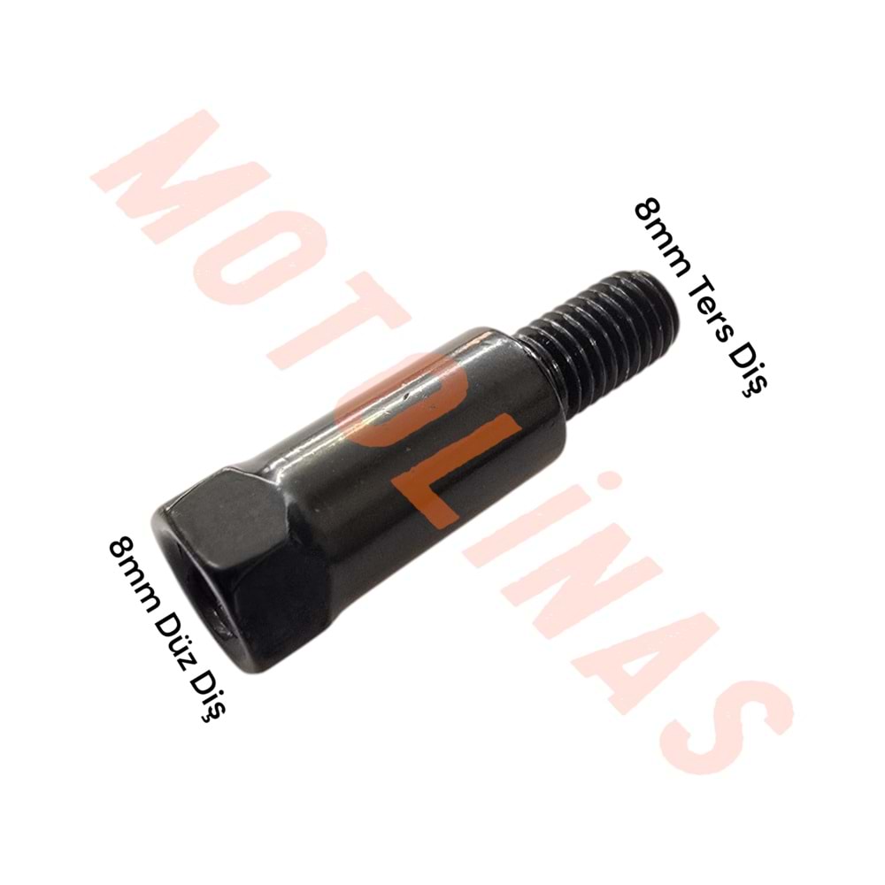 AYNA YÜKSELTME APARAT ADET FİYAT [ALT 8mm TERS / ÜST 8mm DÜZ] - MUHTELİF