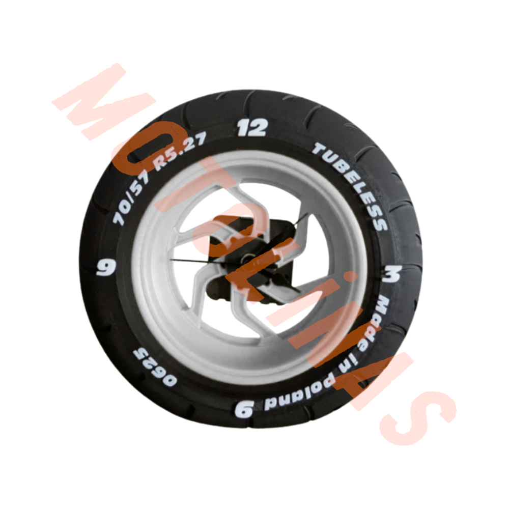 3D MOTOR LASTİĞİ TASARIMLI MASA ÜSTÜ DEKORATİF SAAT