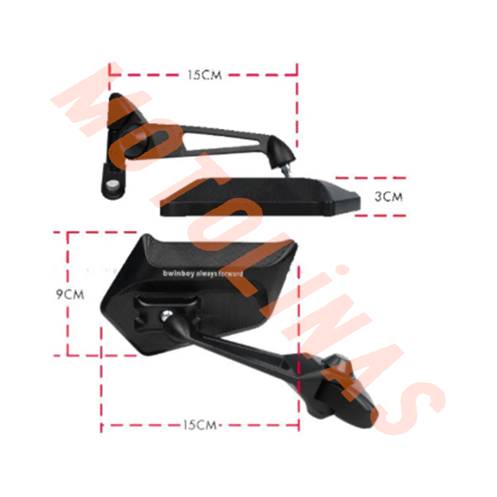 AYNA TAKIMI ZRX MODEL [METAL-OEM] - UNİVERSAL