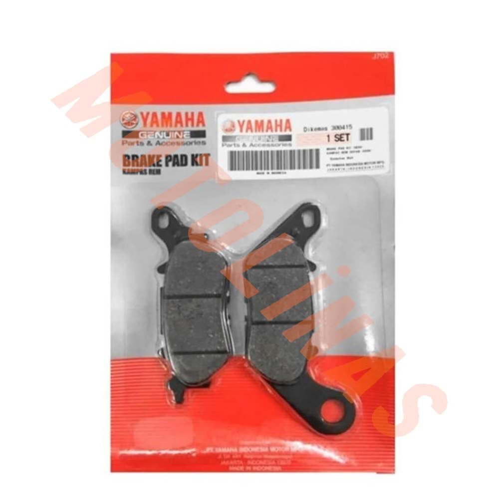 DİSK BALATA ORJİNAL - YAMAHA YBR 2015-2022 / NMAX ARKA YENİ MODEL