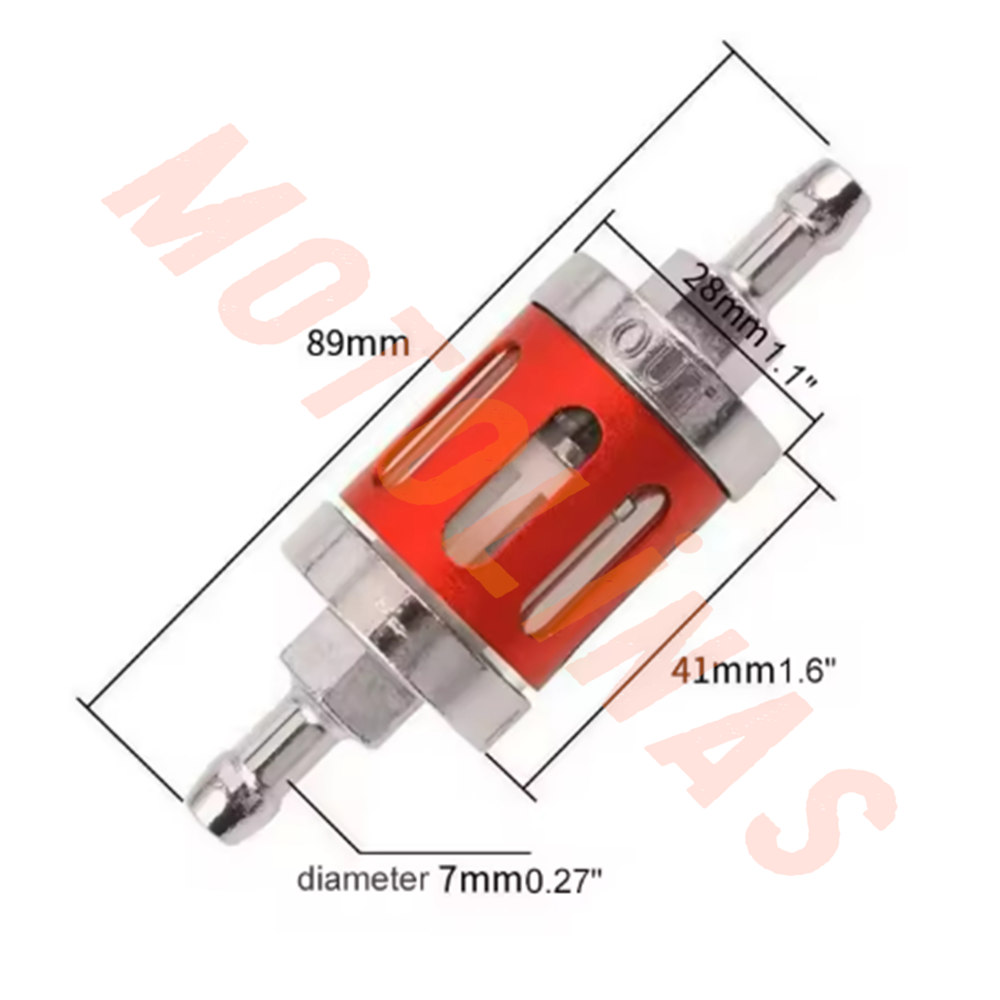 BENZİN FİLTRESİ [CNC-KORUMALI] TEMİZLENEBİLİR - UNİVERSAL