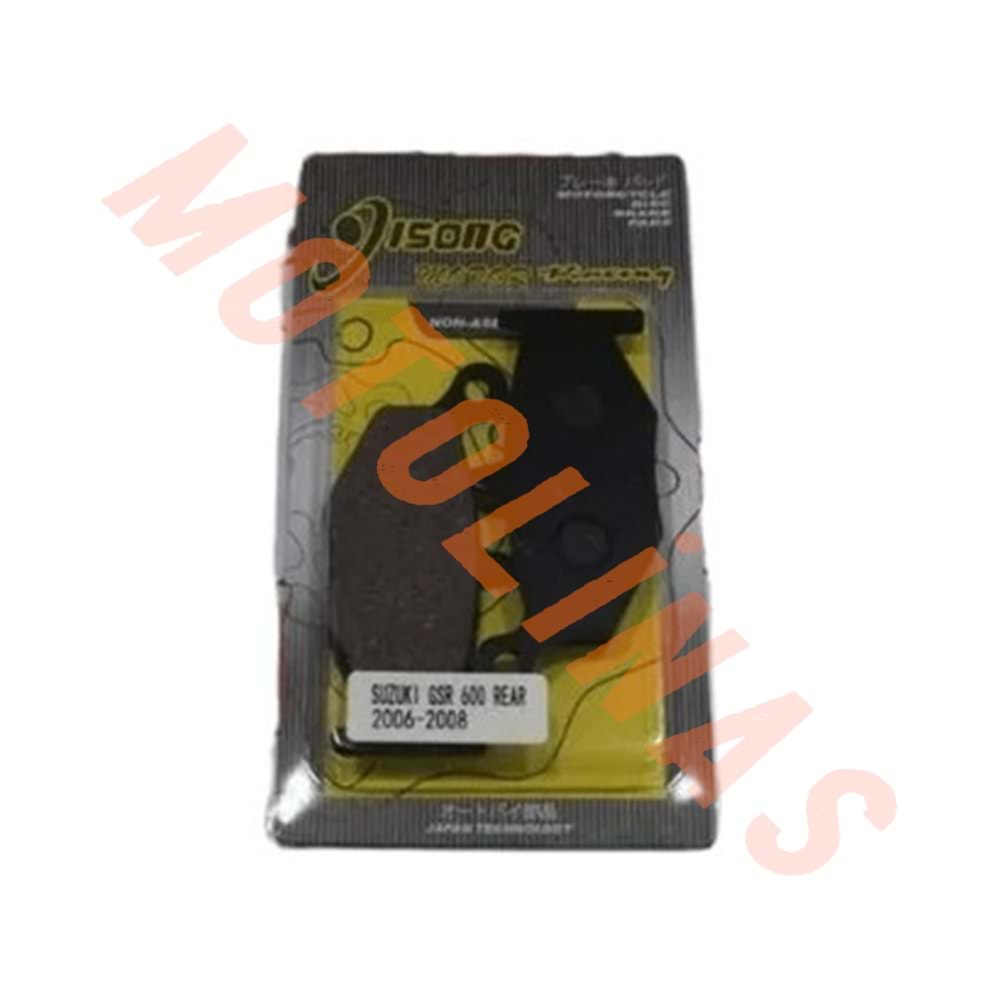 DİSK BALATA ARKA OEM - SUZUKİ GSR 600 ( 2006-2008)