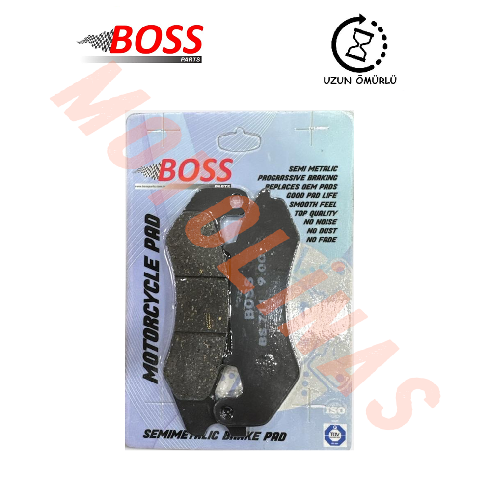 FREN DİSK BALATASI [BS710 ] ORGANİK - BENELLİ BN125, TNT125