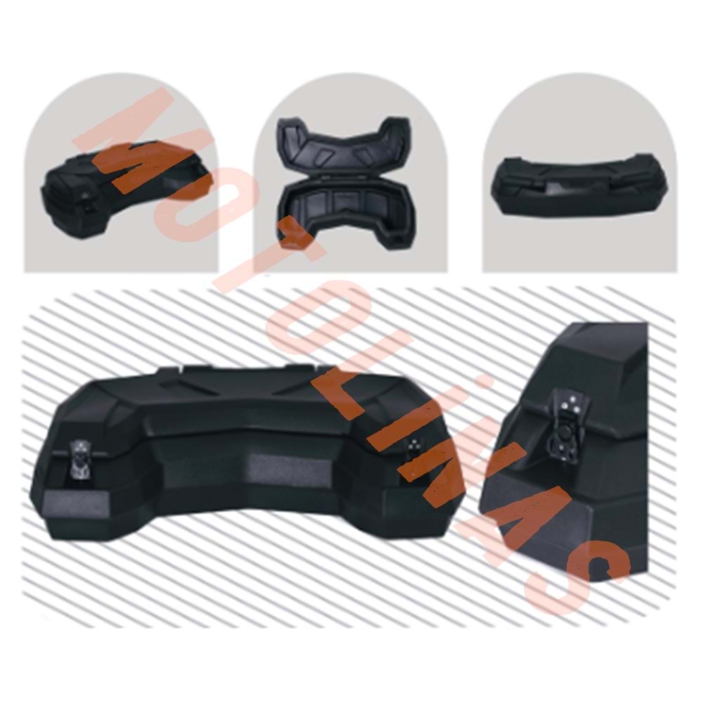 ATV ARKA ÇANTA CV-110 Litre SİYAH