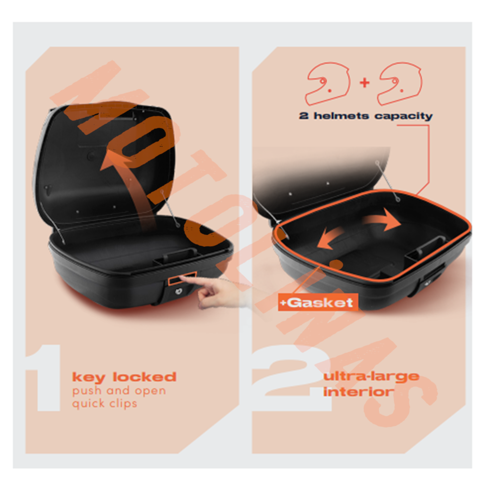 ARKA ÇANTA WG-52 Litre SİYAH BASİC [SIRTLIKSIZ] MODEL