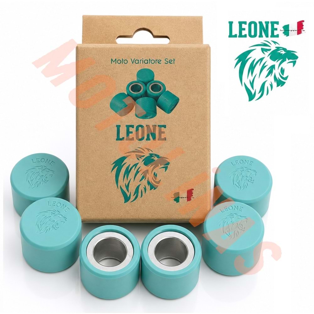 LEONE PERFORMANS VARYATÖR BAGA SETİ [6'LI / 20x15 / 14 GRAM] - FİZY-DİO-PCX-DYLAN-JÜPİTER 125-ACT 125