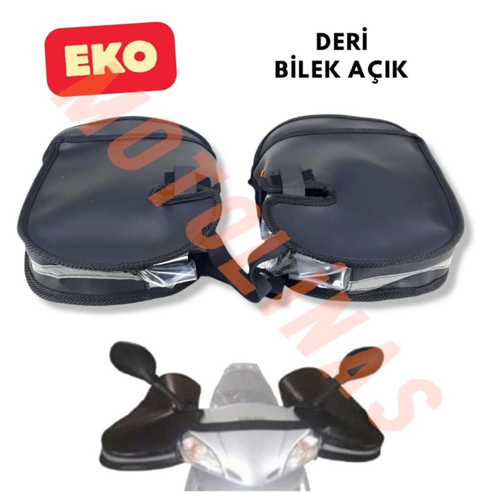 LNSMOTO EKO DERİ EL RÜZGARLIĞI [SCOOTER MODEL] BİLEK AÇIK