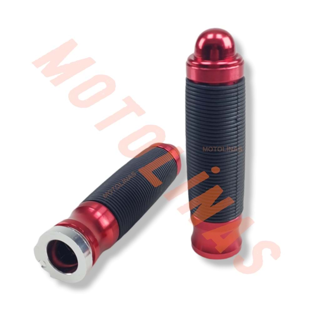 ELCİK CNC GAZ BORUSU ALEMİNYUM VİDALI 133 mm KIRMIZI - UNİVERSAL