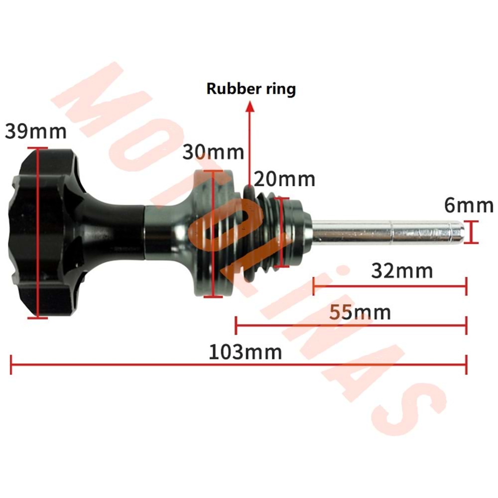 YAĞ ÇUBUĞU CNC GOLD - MOTOSİKLET UNİVERSAL