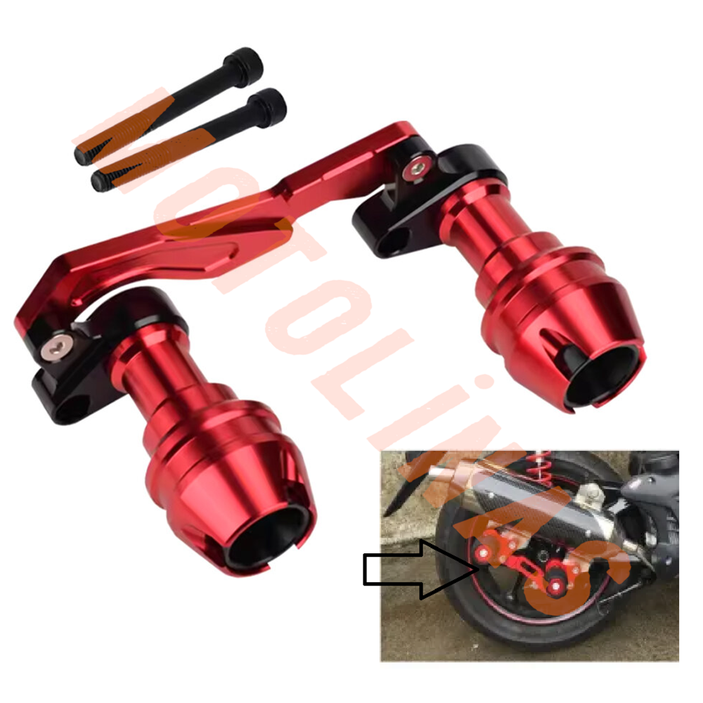 EGZOZ KORUMA TAKOZU TKZ02 [HER MOTOR İLE UYUMLU] KIRMIZI - UNİVERSAL