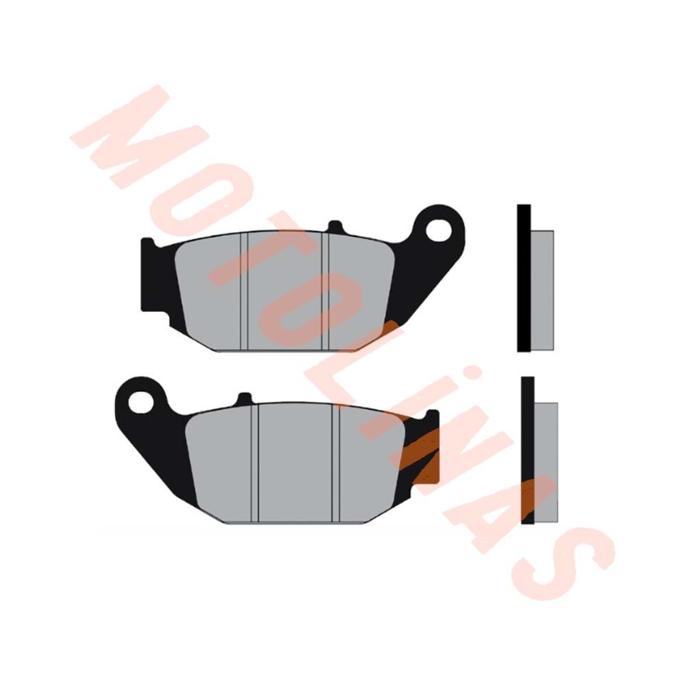 ARKA FREN DİSK BALATASI - HONDA MSX 125-CRF 250 RALLY-CRF 250 L-CBR 125 R(2011-2016)