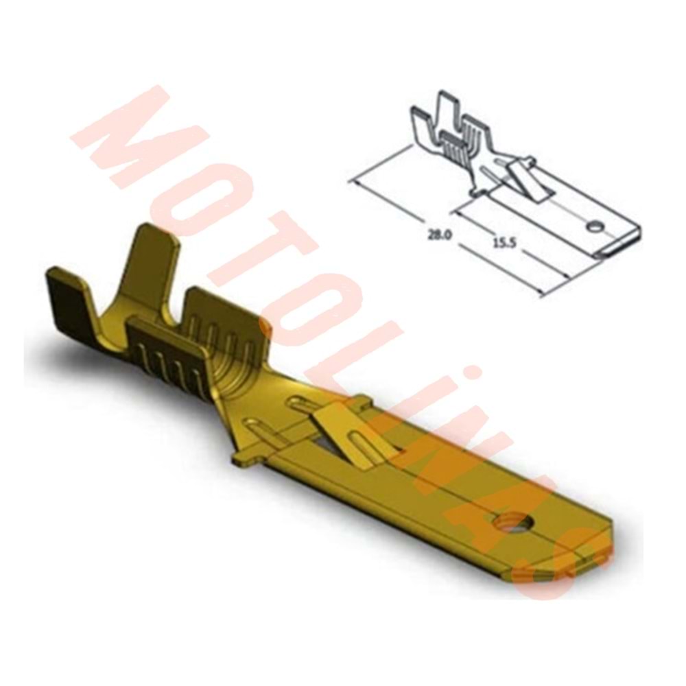 SARI FİŞ TKS-1EU1 ERKEK FİŞ TERMİNAL ( PAKET: 300 LÜ ) ADET FİYAT