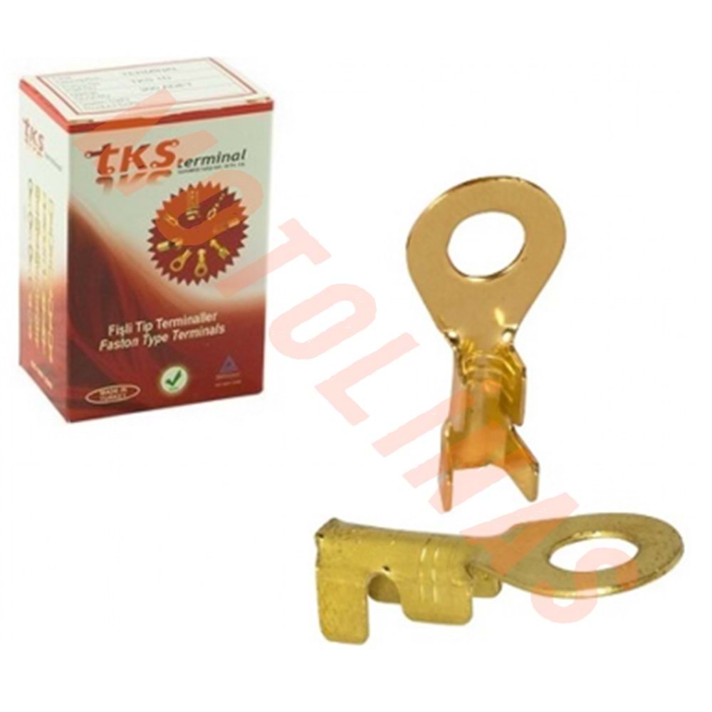 SARI FİŞ NO:8 BAŞLIK YUVARLAK TKS-8 ( ADET ) - UNİVERSAL