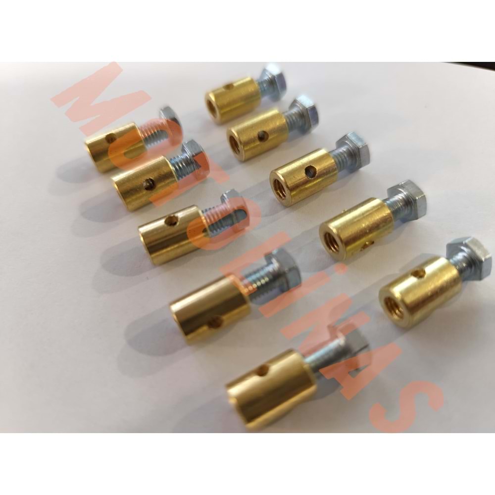 HALAT SIKTIRMASI ANAHTAR BAŞ (10 ADET) - MUHTELİF