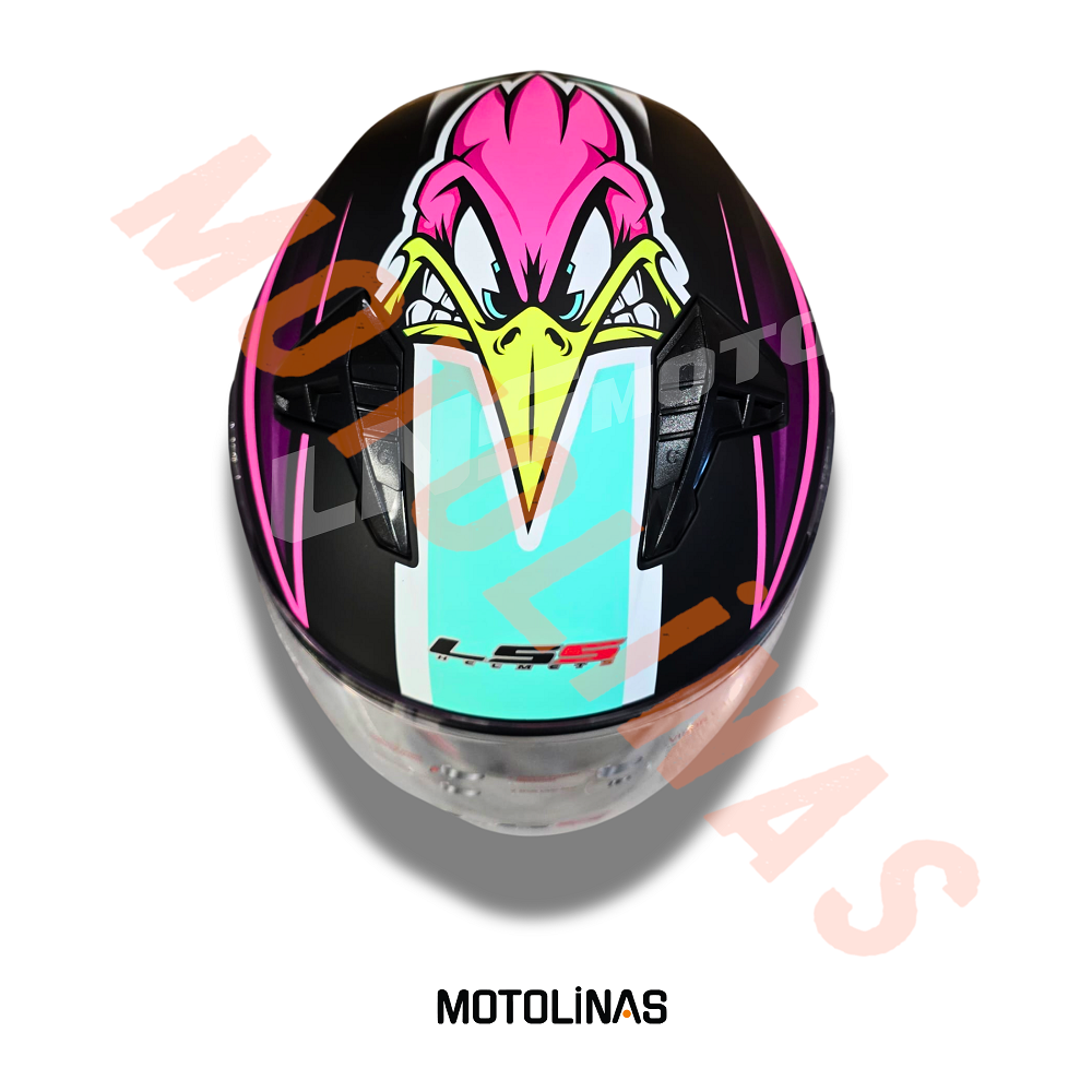 ÇENESİZ SİYAH/PEMBE [LNS55528] M-L-XL