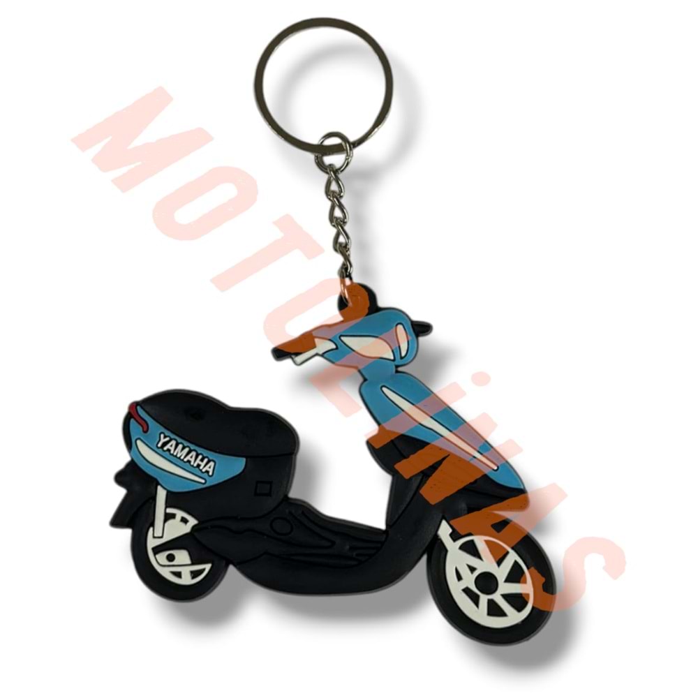 ANAHTARLIK, MASKOT SİLİKON İTHAL [SCOOTER YAMAHA]