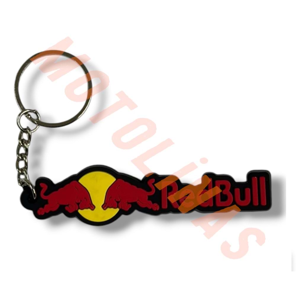 ANAHTARLIK, MASKOT SİLİKON İTHAL [REDBULL] MODEL-1