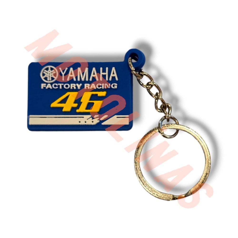 ANAHTARLIK, MASKOT SİLİKON İTHAL [YAMAHA 46]