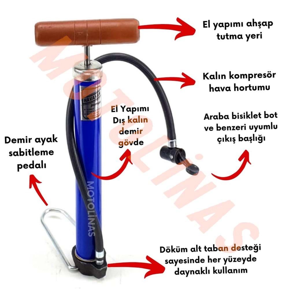POMPA ORTA BOY 48cm - HAVASAN