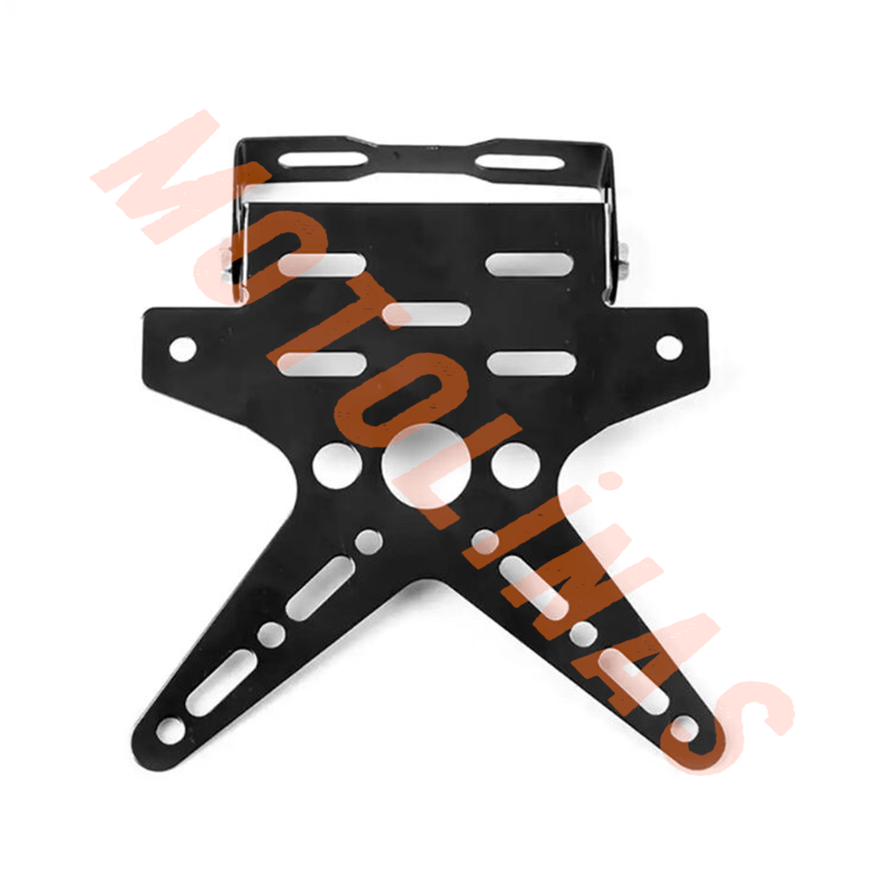 KATLANABİLİR PLAKALIK SİYAH ALEMİNYUM - UNİVERSAL