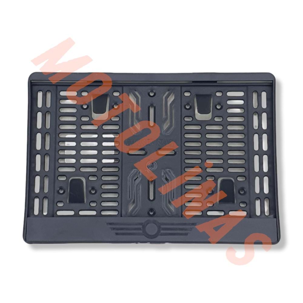 MOTOSİKLET PLAKALIK ÖZEL KİLİTLİ PLASTİK 24.5*15cm - AKSESUAR