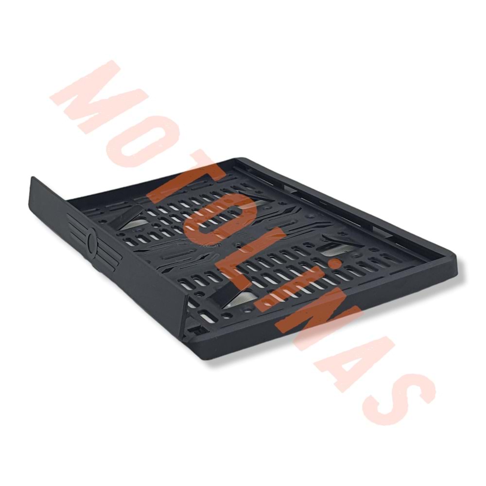 MOTOSİKLET PLAKALIK ÖZEL KİLİTLİ PLASTİK 24.5*15cm - AKSESUAR