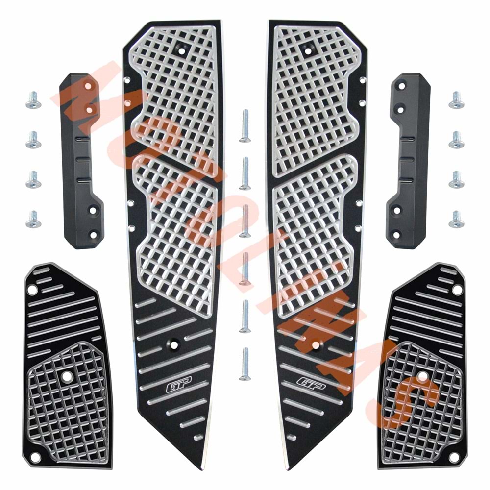 PASPAS ALÜMİNYUM GRİ BASAMAK GP KOMPOZİT - HONDA FORZA 250 18-26