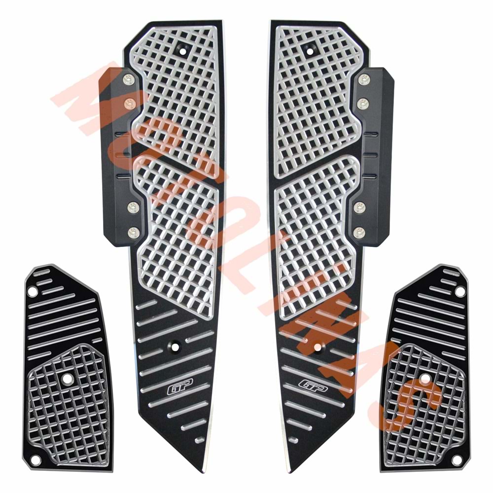 PASPAS ALÜMİNYUM GRİ BASAMAK GP KOMPOZİT - HONDA FORZA 250 18-26