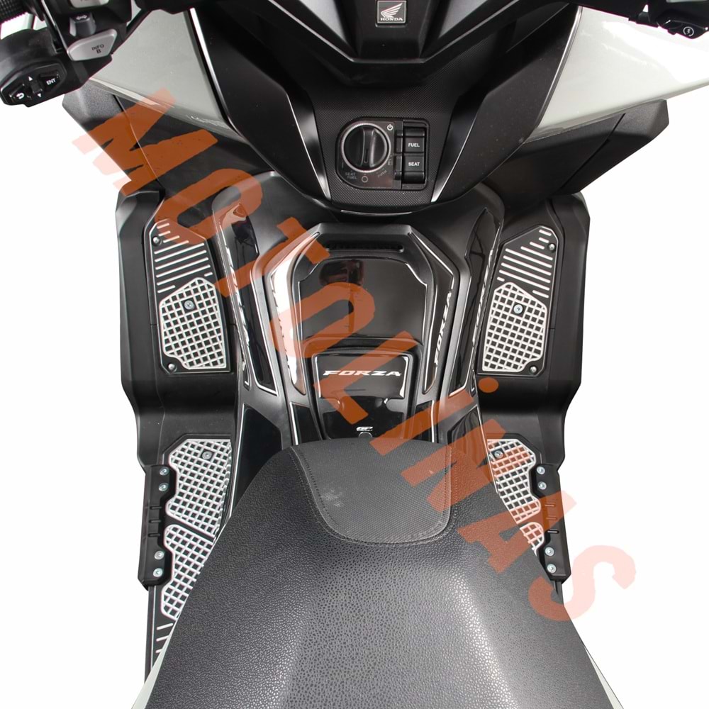 PASPAS ALÜMİNYUM GRİ BASAMAK GP KOMPOZİT - HONDA FORZA 250 18-26