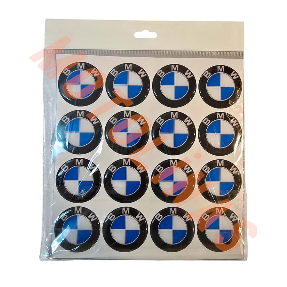 DAMLA ETİKET 5x5cm [20 ADET FİYATI] BMW