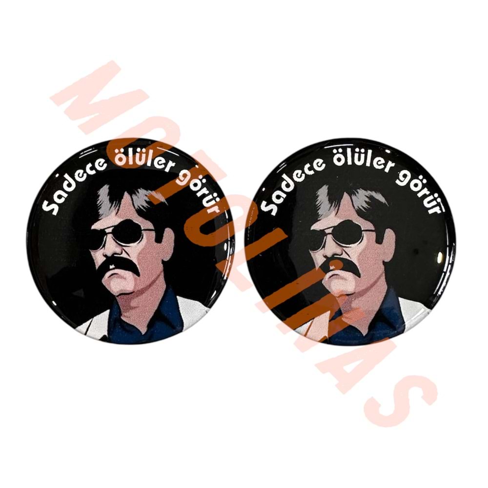 DAMLA STİCKER [YUVARLAK 2 li] PALA FİGÜRLÜ - MUHTELİF