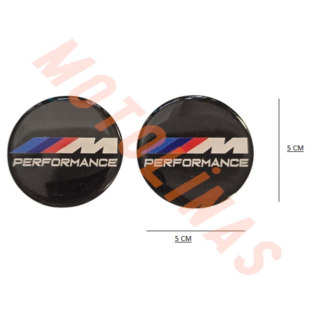 DAMLA STİCKER 2 li [5X5cm] M PERFORMANCE DAMLA SİLİKON ETİKET