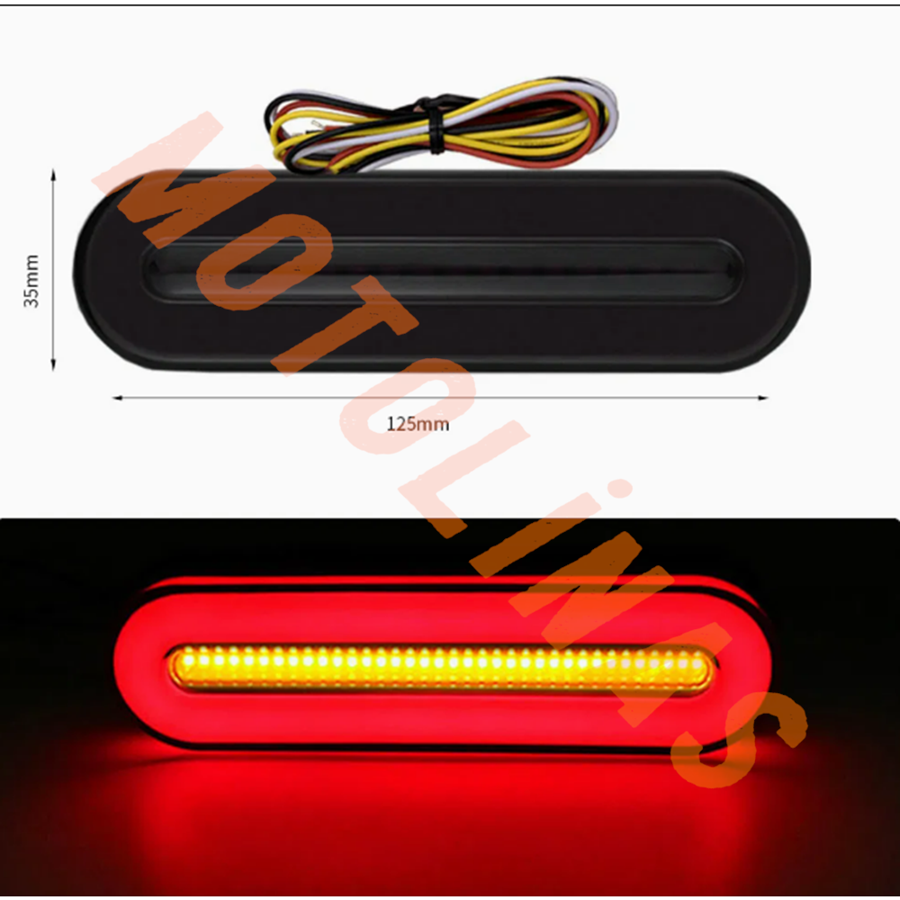 58 LEDLİ DİNAMİK LED SİNYAL VE STOP FONSİYONLU - UNİVERSAL