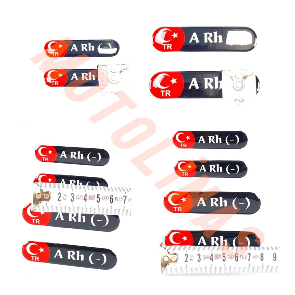 KAN GRUBU 4 lü SET DAMLAR STİCKER (AB RH - )