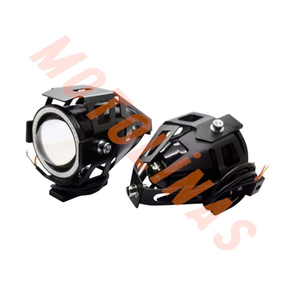 U7 SİS FARI 7 RENK (2 Lİ SET) - MOTOSİKLET